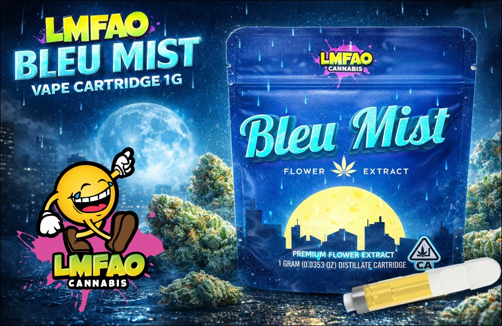 LMFAO Bleu Mist  Vape Cartridge
